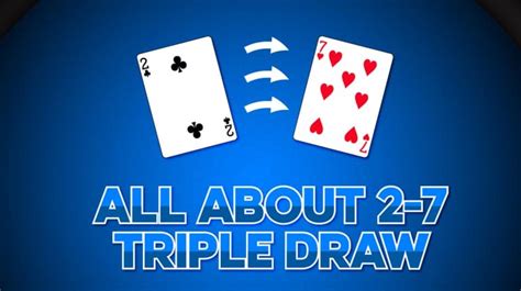 2-7 single draw poker rules
